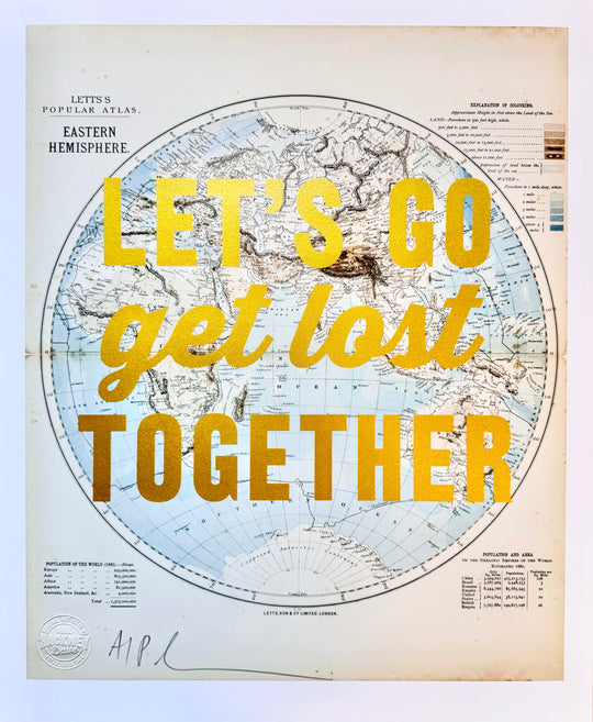 LET'S GO GET LOST TOGETHER 2024 - GOLD