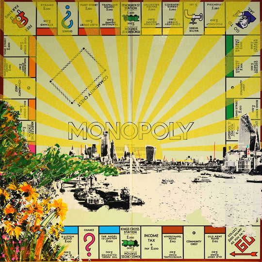 MEET ME AT BLACKFRiARS: MONOPOLY BOARD