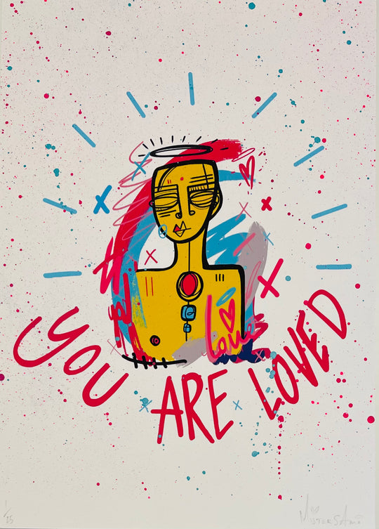 YOU ARE LOVED GiCLEE PRiNT