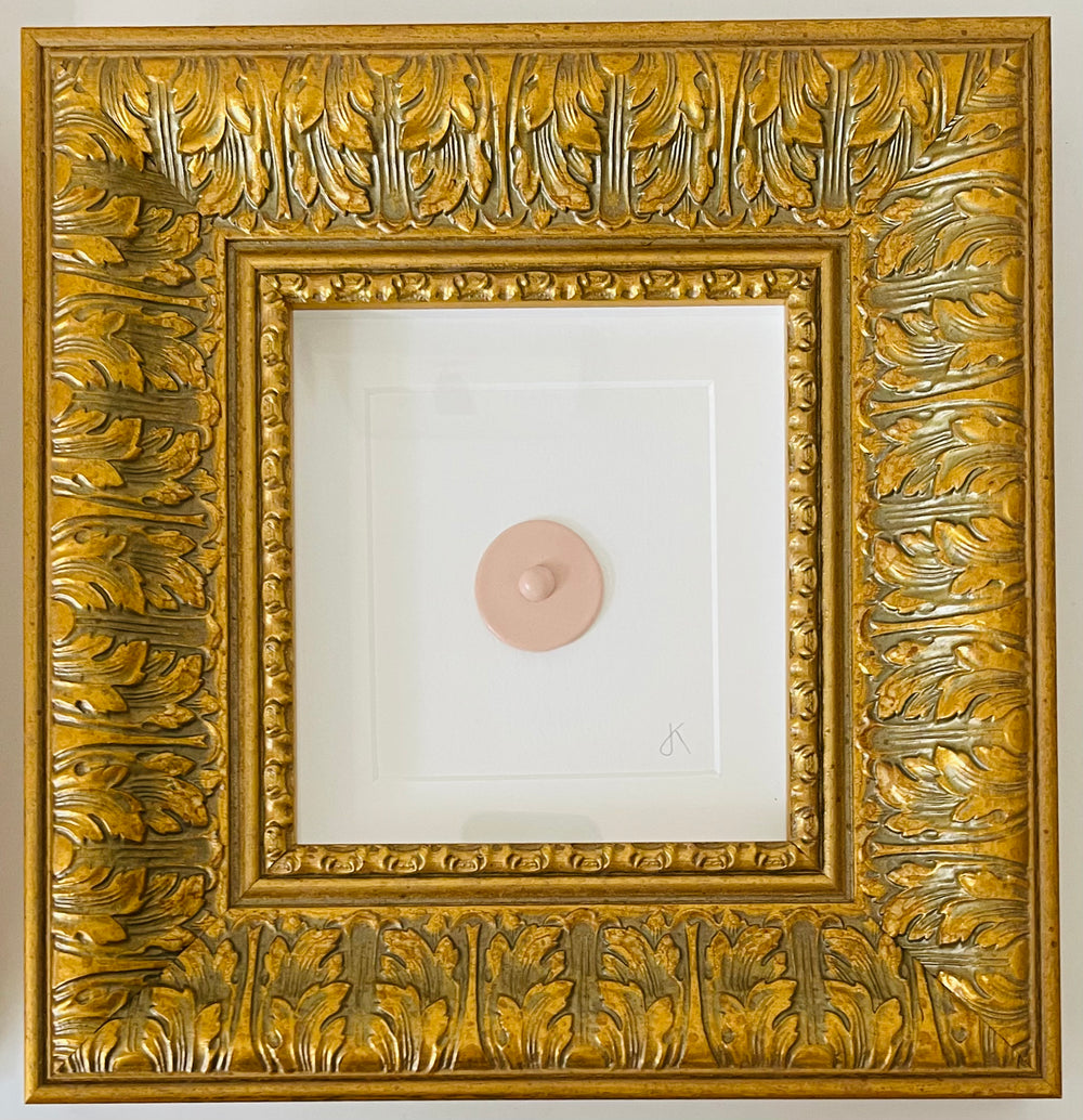 JUST A NiPPLE - GOLD FRAME